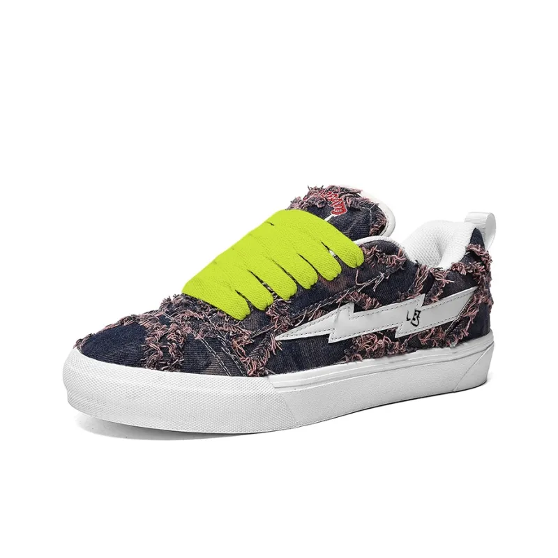 DUEPLAY Coverage, Impact Resistance, Abrasion Resistant, Balance, Breathable Low Top Skateboard Shoes Unisex-4