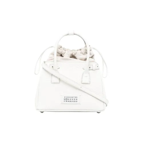 Maison Margiela 5AC Calfskin Shoulder Bag, Crossbody Bag, Handbag Women's White