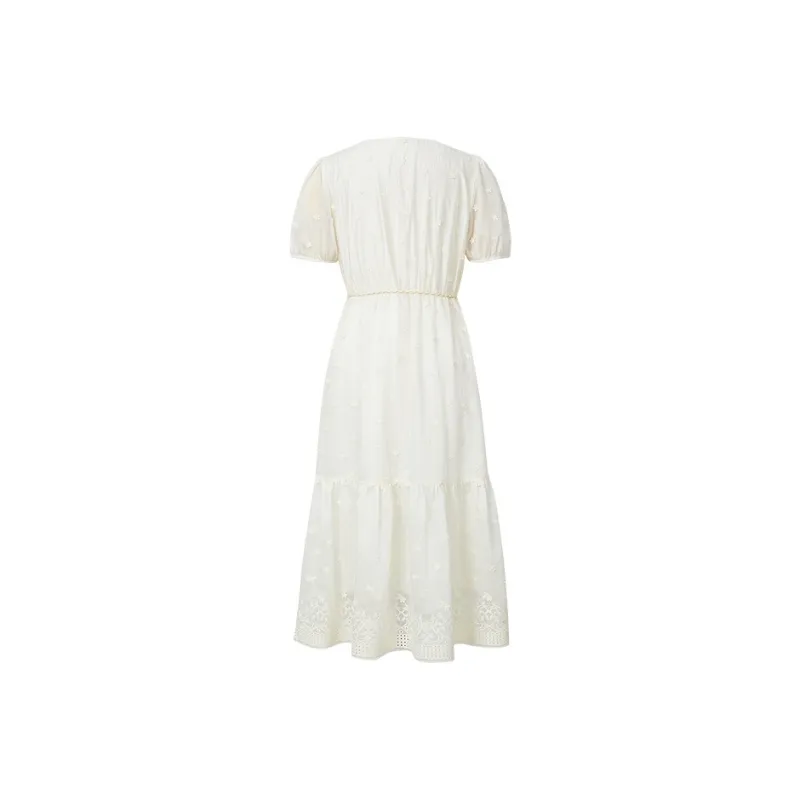 Hopeshow Short Sleeved Dress Women's-1