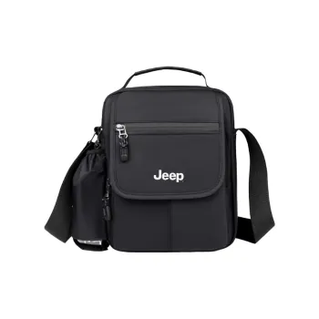 Jeep Oxford Bag Regular Men's Black