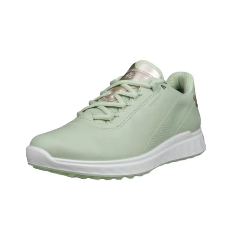 Ecco GOLF S THREE Abrasion Resistant Low Top Golf Shoes Women's Green-1