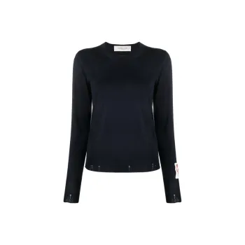 Golden Goose Logo Patch Knit Jumper