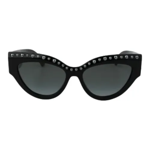 Jimmy Choo Acetate Cat Eye Sunglasses Women's Black