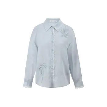 MISHOW Shirts Women's Blue