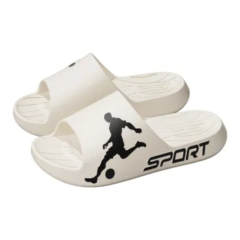Foot Recreation Men's Sporty Slippers 2025 Summer Home Indoor Bathroom Slippers