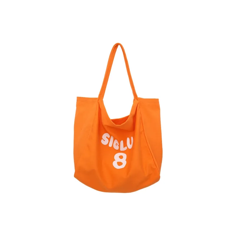 DCLOUD Canvas Tote Bag, Shopping Bag, Canvas Bag, Shoulder Bag Unisex Multicolor-7