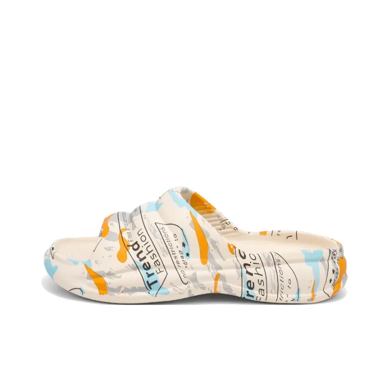 CariteSport EVA Quiet Slip Resistant Odor Resistant Abrasion Resistant Quick Dry Cushioning Slide Slippers Men's-0
