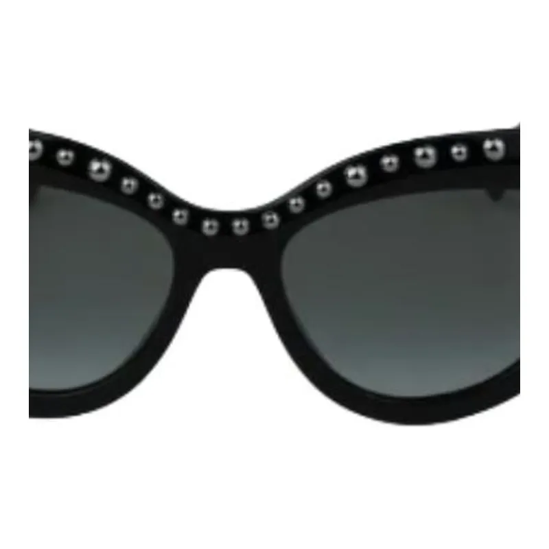 Jimmy Choo Acetate Cat Eye Sunglasses Women's Black-1