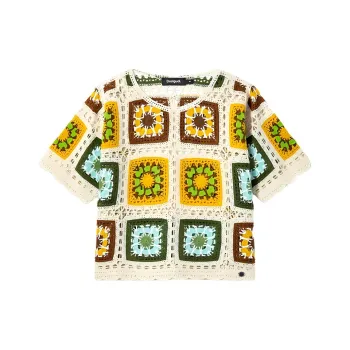 Desigual Crop Tops Women's Multicolor