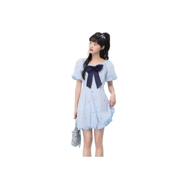ZIHAN Short Sleeved Dress Women's-0