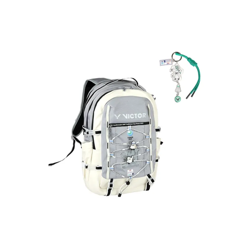 VICTOR Sudan Cup Collection Badminton Racket Bags Backpack Lunar Rock Gray Unisex-6