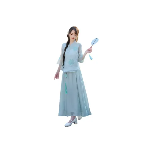 HUICUIGE Two Piece Skirt Sets Women's