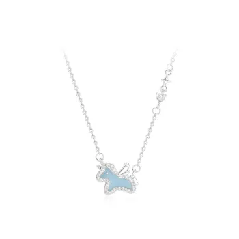 Love Link 999 Fine Silver Necklaces Women's