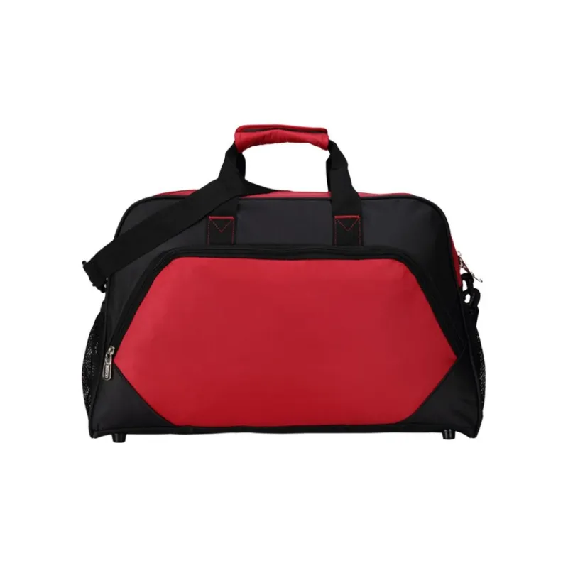 OIWAS Fabric Travel Bag Unisex Black/Red-8