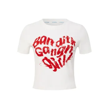 BANDITK GANGN Set in Sleeve T Shirt Women's