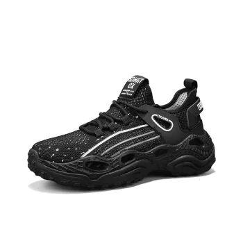 SUPEREDGE Breathable Lightweight Rebound Low Top Casual Shoes Men's
