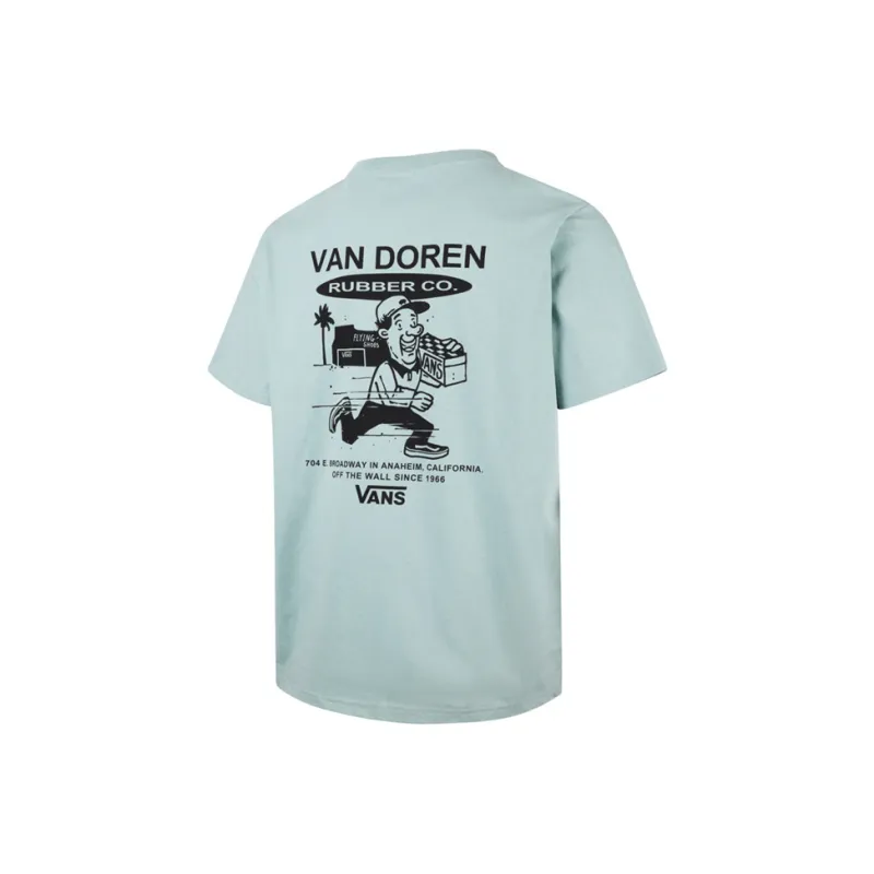 Vans T Shirts Men Gray Green-1