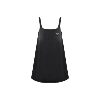PRADA Sleeveless Dress Women's Black