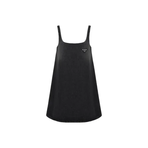 PRADA Sleeveless Dress Women's Black