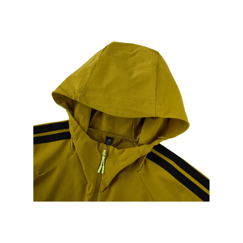 Adidas SS25 Jacket Men's Yellow Green-4
