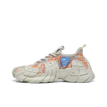 Binary Lightweight, Breathable, And Slip Resistant Low Top Chunky Sneakers Men's Beige