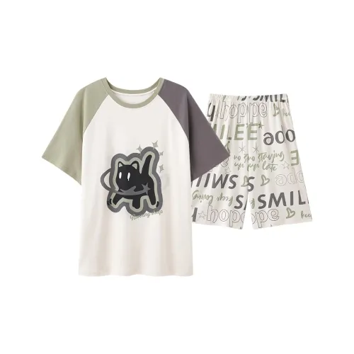 ZWWWZ Shirt Matching Set Unisex