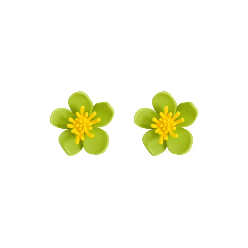 KEYS VIA Copper Alloy Stud Earrings Women's-0