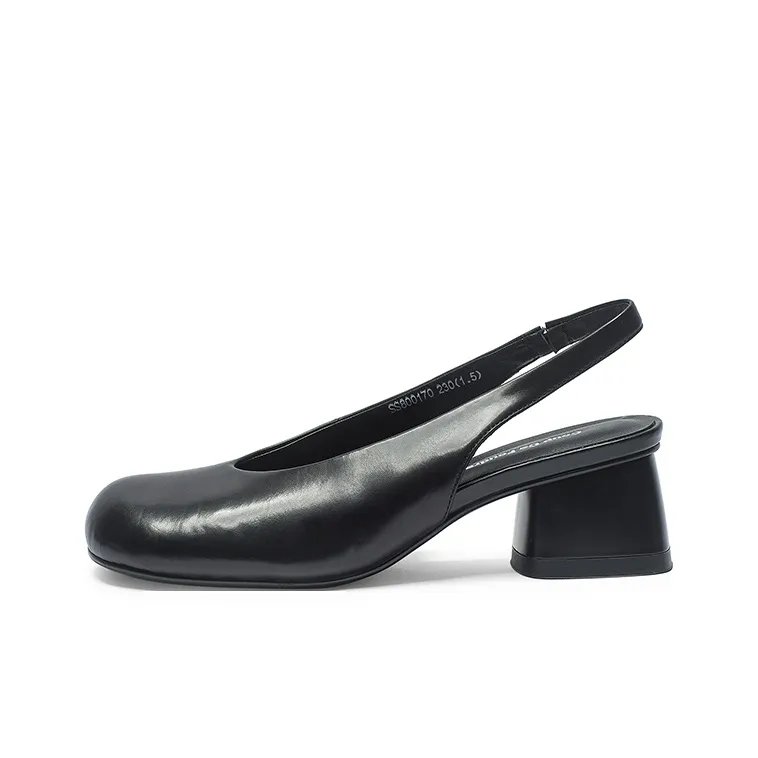 Coup De Foudre Block Heel High Heels 5cm Women's-0