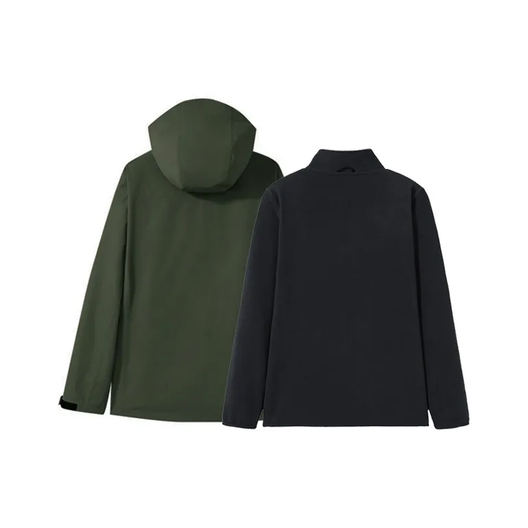 PIONEER CAMP Water-Resistant Windproof Breathable Wear-Resistant Warm Water-Repellent Windbreaker Jacket Unisex-89