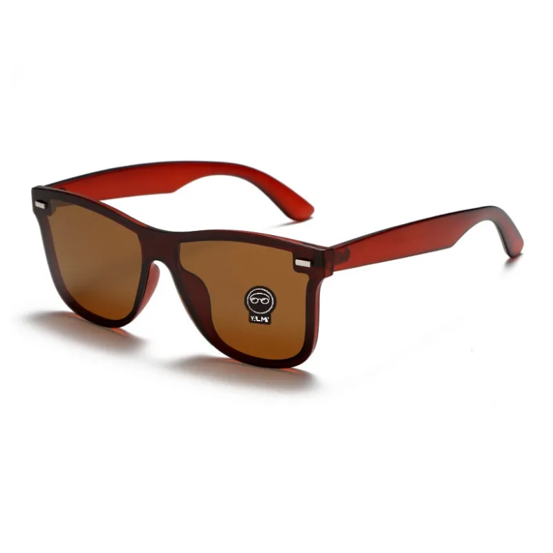 YALMY TR/Memory Plastic Square Sunglasses Men's-2