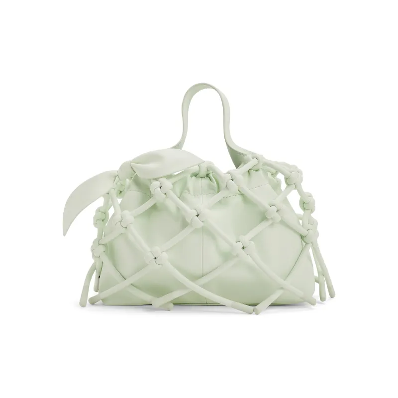 CHARLES&KEITH Polyurethane Synthetic Leather Handbag Regular Women's Mint-2