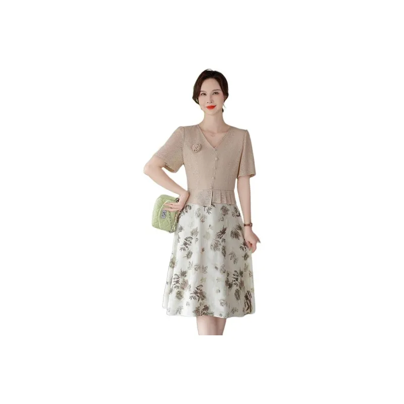 Yalu Short Sleeved Dress Women's-1