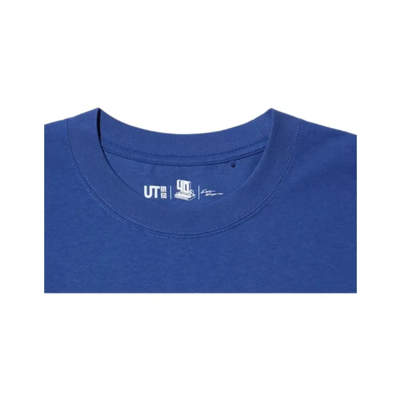 UNIQLO Kosuke Kawamura X Capcom Co brand T Shirts Unisex Blue-2