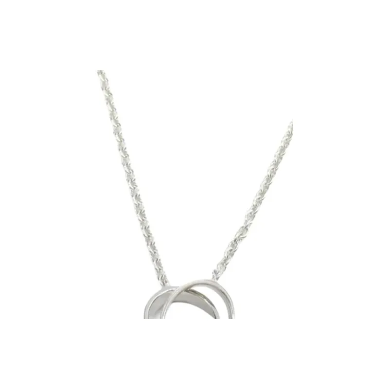 Cartier 2010s 18K White Gold Baby Love Necklace-1