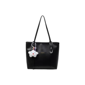 SUN EARTH &U PU Tote Bag, Shopping Bag, Shoulder Bag Women's Multicolor