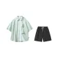 White Green+Black[Shorts]