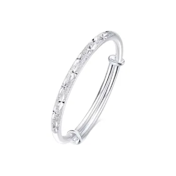 JUICY GRAPE S999 Fine Silver Bangles Women's