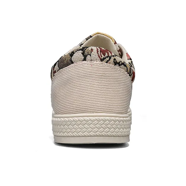 LONGDUIZHANG Slip Resistant Cushioning Abrasion Resistant Lightweight Breathable Low Top Skateboard Shoes Men's-3