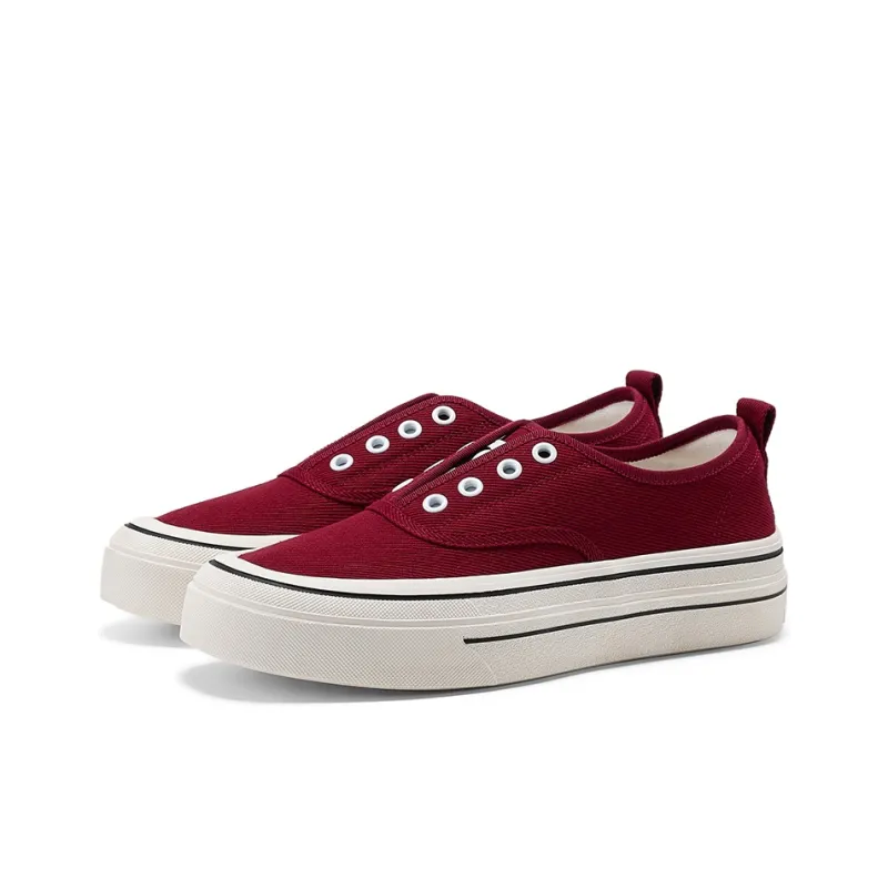 GG CC Slip Resistant Cushioning Abrasion Resistant Lightweight Low Top Platform Slip on Skateboard Shoes Women's-2