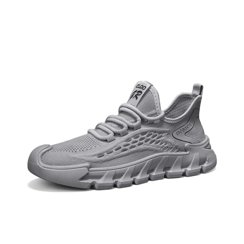 SUPEREDGE Breathable Lightweight Rebound Low Top Casual Shoes Men's-0