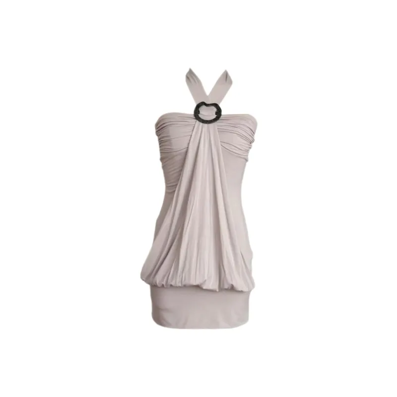 FLIM Sleeveless Dresses Women's Pink-0