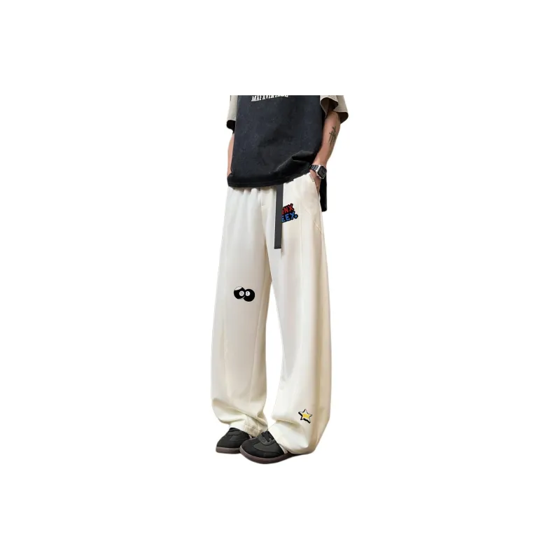 Qnxeey Casual Pants Unisex-4