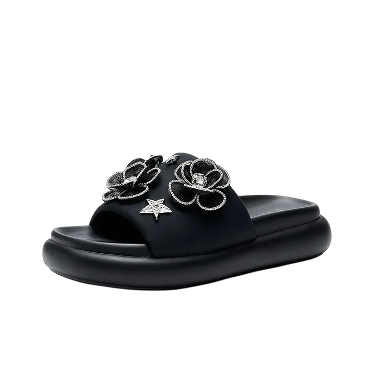 HR PU Polyurethane Abrasion Resistant Slide Slippers Women's-0