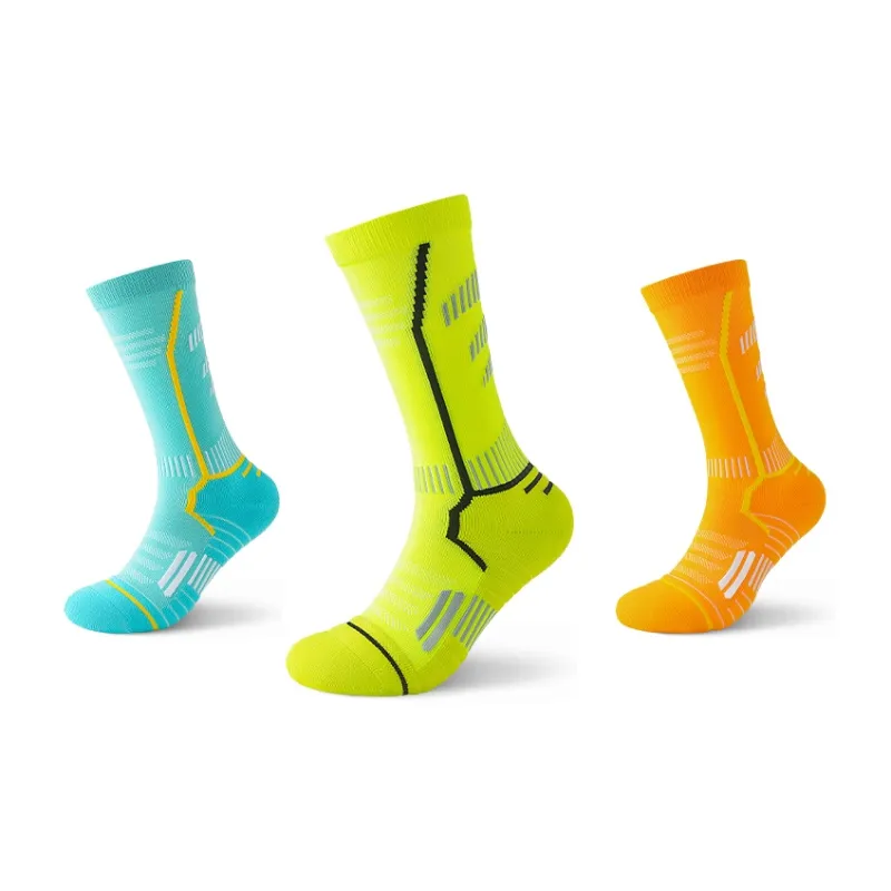 LUOLIAN Basketball Socks Men's 3 Pack-4
