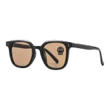 Black Frame with Tea Brown Lens (Polarized Lens)