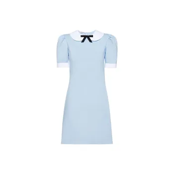 MIU MIU SS22 Dress Women's Sky Blue