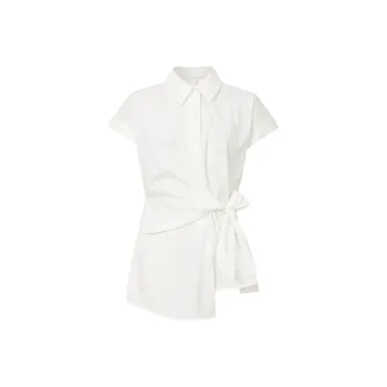 Hopeshow Shirts Women's Raw White 001