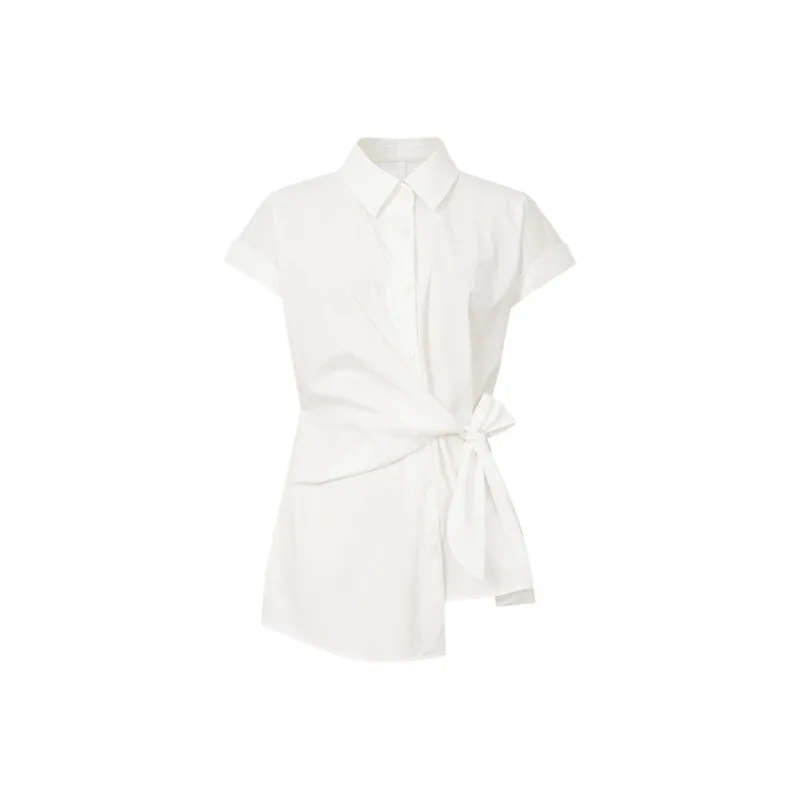 Hopeshow Shirts Women's Raw White 001-0
