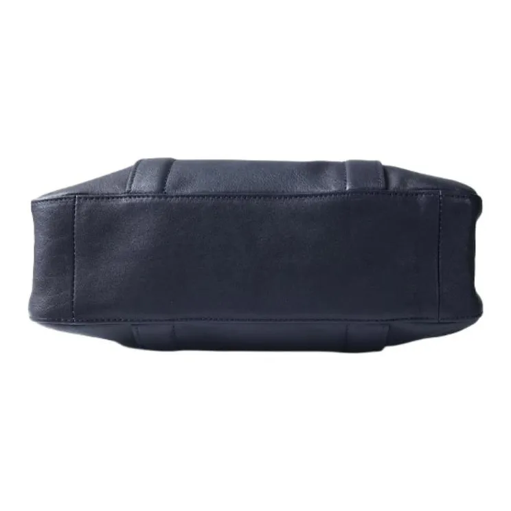 LONGCHAMP Leather Tote Bag, Shopping Bag, Shoulder Bag, Crossbody Bag, Handbag Women's Marine Blue-2