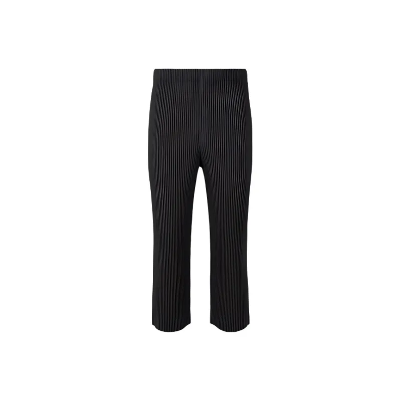 Homme Plissé Issey Miyake Casual Pants Unisex Black-0